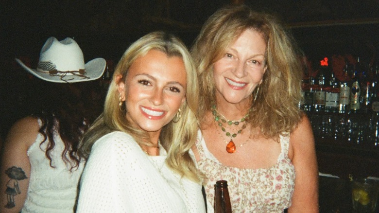 Carmela Ditteaux poses with her mother