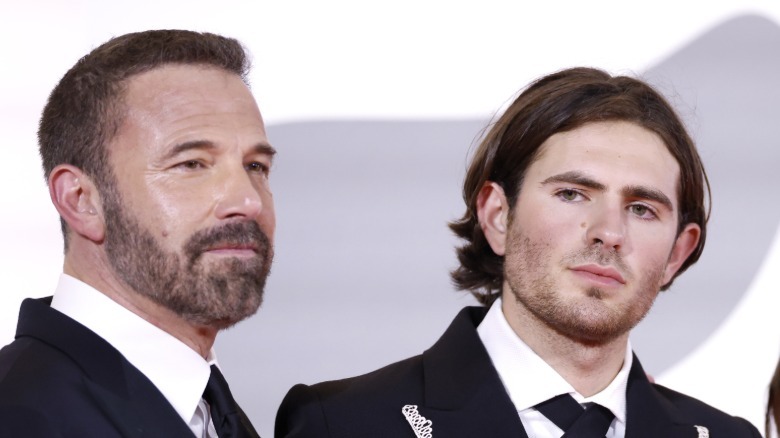 Indiana and Ben Affleck pose in at the Venice Film Festival in September 2026